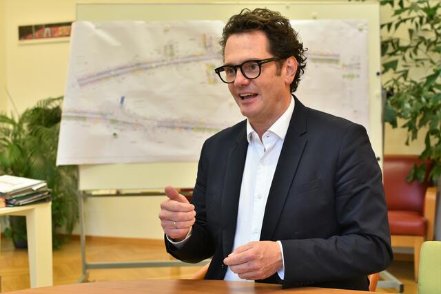 Für Bezirksvorsteher Markus Reiter (Grüne) ist klar: "Wir machen Projekte am Neubau, die sich andere nicht trauen."