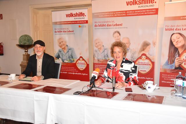 Namens der Volkshilfe schlugen Österreich-Direktor Erich Fenninger und Burgenland-Vorsitzende Verena Dunst die Einführung einer Kindergrundsicherung vor.