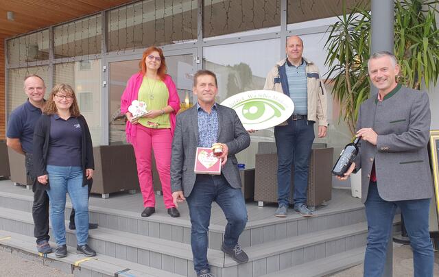 Eric und Andrea Bouton, Ulli Hiesberger, Anton Schrittwieser, David Barbi sowie Martin Leonhardsberger | Foto: Stadtgemeinde Mank