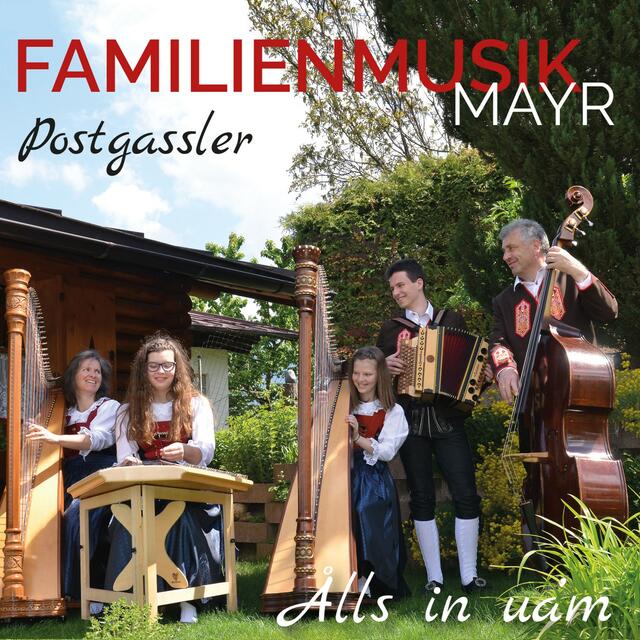 Die erste CD der "Familienmusik Mayr, die Postgassler" ist auf dem Markt. | Foto: Familie Mayr