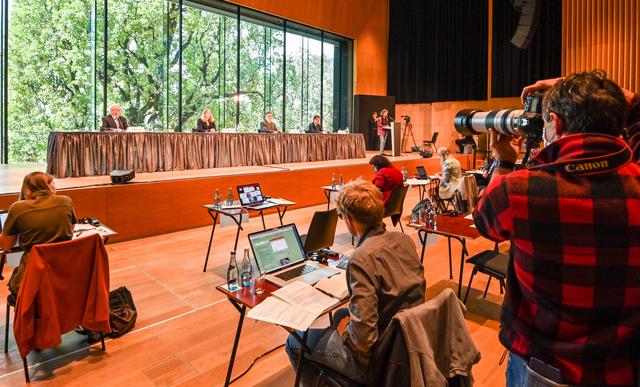 Der Bericht der Expertenkommission zurm Tiroler Corona-Krisenmanagement wurde im Tiroler Landtag ausführlich diskutiert. | Foto: © zeitungsfoto.at/Daniel Liebl