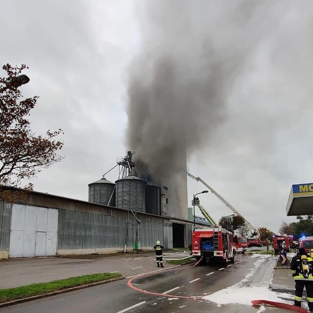 Auch die Kameraden aus Tadten helfen bei der Brandbekämpfung.  | Foto: FF Tadten
