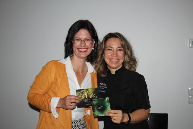 Landwirtin Helga Steindl und Chocolatier Eszter Lukenics | Foto: Elisabeth Grassler