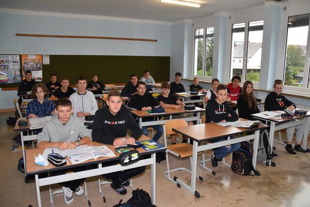 In der Polytechnischen Schule Stegersbach ist die Schülerzahl in den beiden Klassen so hoch wie seit 20 Jahren nicht mehr.