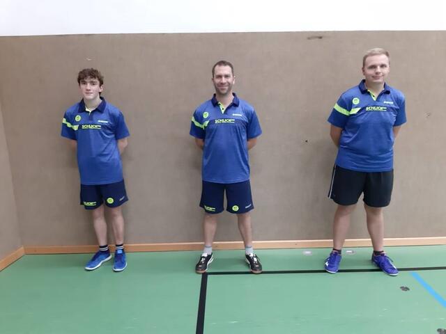 Einsteigermannschaft TSV Schlick2000 Fulpmes mit Clemens Wanker,Rene'Pfurtscheller und Reimair Bernhard | Foto: Reimair Bernhard