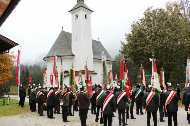 98. Gelöbniswallfahrt nach Jochbergwald der Kameraden aus Tirol und dem Pinzgau.
