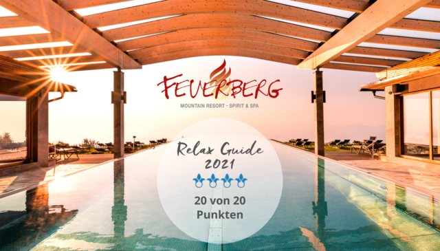 Der preisgekrönte 25m lange Unendlichpool