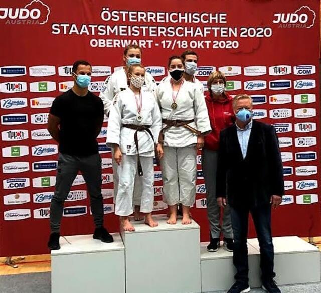 Die Salzburger Medaillengewinner. | Foto: Meinel Julius