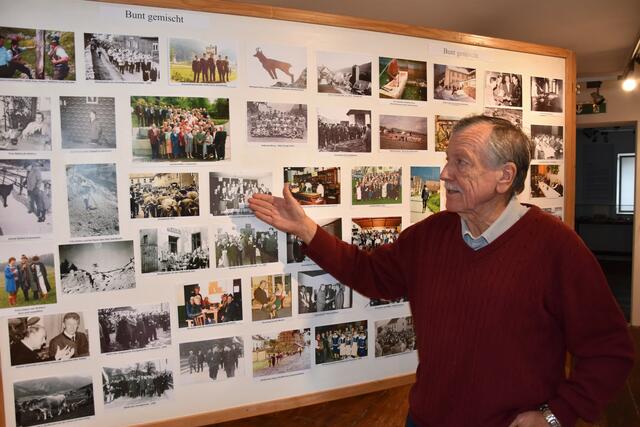 Alois Gamsjäger teilt seine "Erinnerungen" an Kammern in einer Sonderausstellung. | Foto: KK