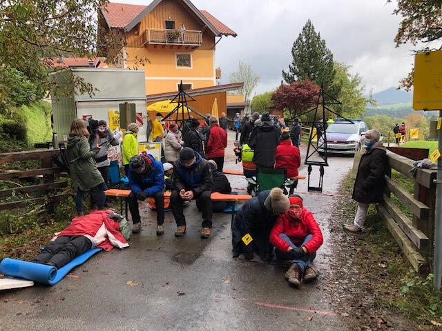 Die Demonstrationen sind vorbei. Die Fairkabler zogen sich aufgrund des VGH-Urteils vom Heuberg zurück. | Foto: Gertraud Kleemayr