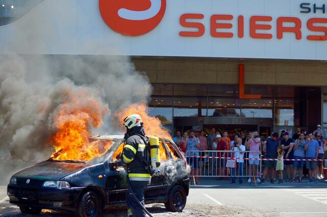 Das richtige Verhalten bei Feuer und Brandschutz ist am 24. Oktober Thema in der ShoppingCity Seiersberg. | Foto: ShoppingCity Seiersberg