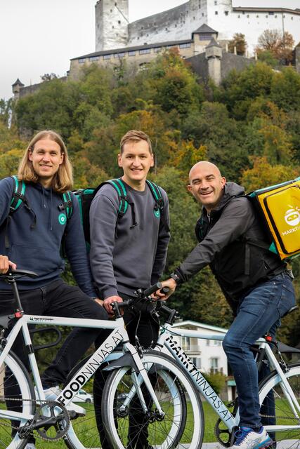 Bestellen und liefern lassen: die Marktninjas bringen den Einkauf umweltfreundlich direkt vor die Haustüre.