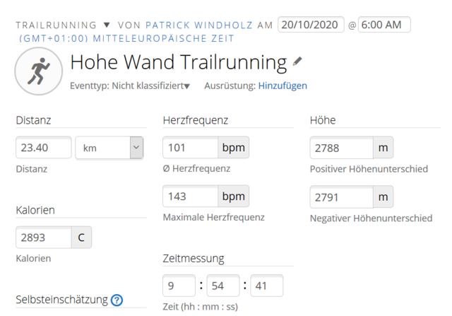 GPS-Beweis für die extreme Leistung | Foto: zvg