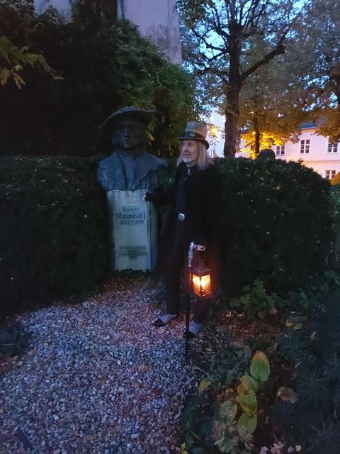 Krexhammer mit der Büste von Kaiser Maximilian 