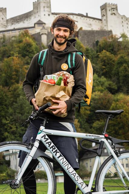 Seit Oktober liefern die Marktninjas auch in Salzburg und Umgebung aus.