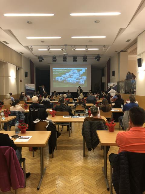 60 interessierte Zuhörer kamen zu Projektpräsentation nach Lendorf.