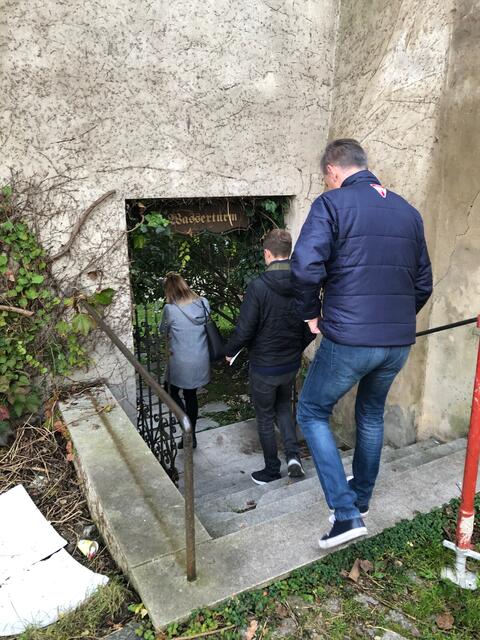 Weiter geht es hinab zum Mühlbach...