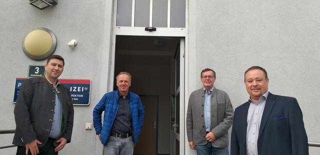 V. l: Stefan Schneebauer, Matthias Osterkorn, Wolfgang Standhartinger und Werner Schätzl. | Foto: FPÖ