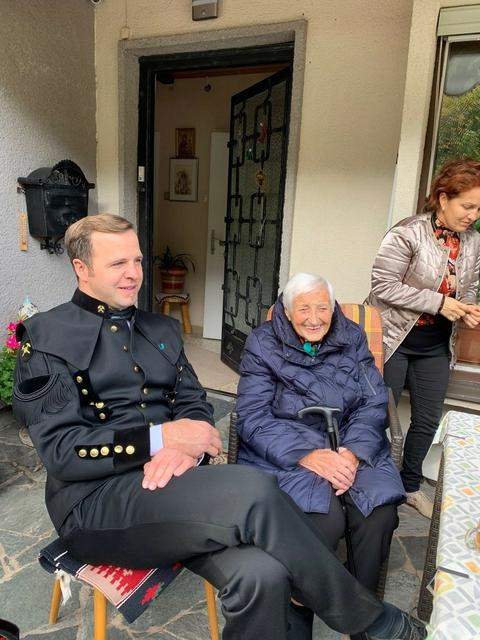 Bürgermeister Christian Hecher und Ilona Wulz | Foto: Marktgemeinde Bad Bleiberg