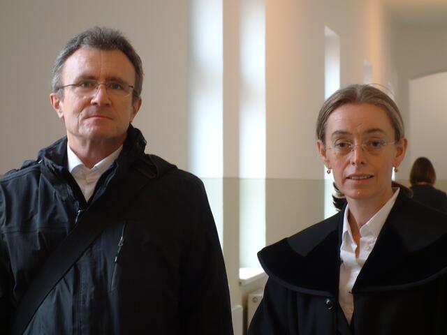 Gutachter Werner Brosch und Opfervertreterin Elisabeth Januschkowetz | Foto: Ilse Probst