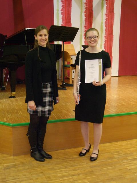 Johanna Heltschl und Klara Baumgartner.
 | Foto: Lms Grieskirchen