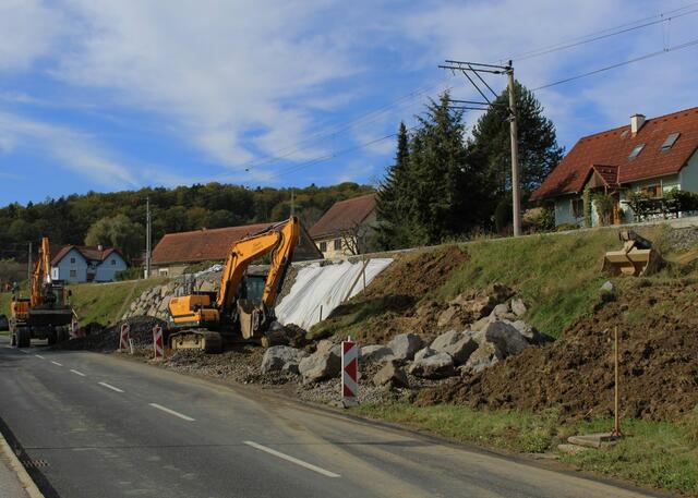 Nach den Unwetterschäden waren zahlreiche Baumaßnahmen im Bereich von Oedt vonnöten.