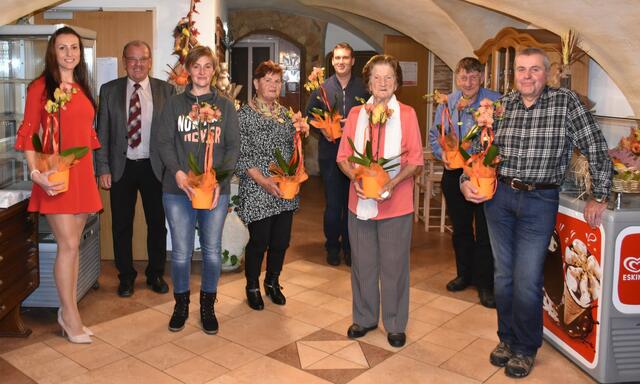 Ehrung in Kammern für die Blumenbetreuerinnen und Blumenbetreuer | Foto: KK