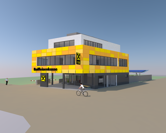 Der Plan des neuen Gebäudes in der Lobaustraße.