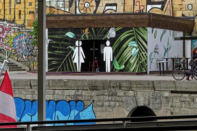 Auch so kann der Zugang zu den Toiletten aussehen!