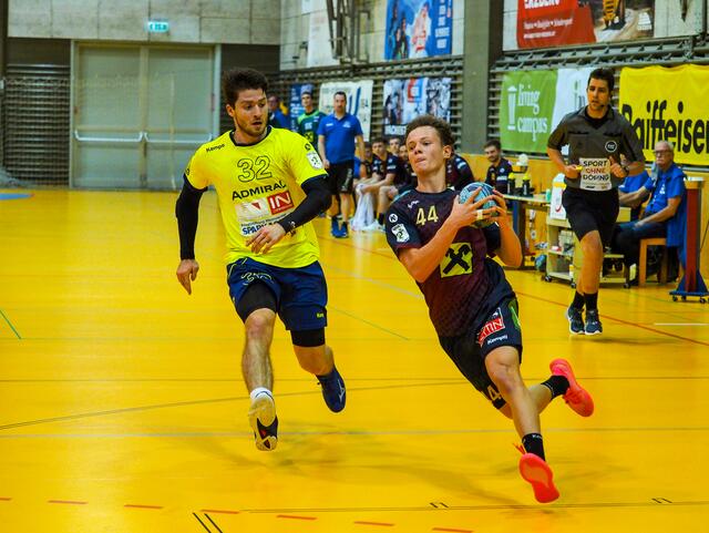 Marian Schweiger (Leoben) und Kevin Wieninger (Hollabrunn) | Foto: Sportunion Leoben/Leithold