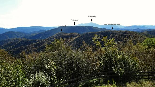 ... auch einen fantastischen Rundumblick genießen kann! ... 