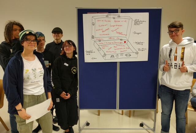 Der Workshop an der HLW Leoben sensibilisierte die Schülerinnen und Schüler für das Thema seelische Gesundheit.