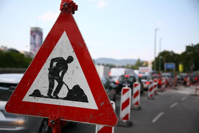 Auf der Wienerbergstraße Höhe Cothmannstraße wird bis Freitag, 13. November, gearbeitet. | Foto: ÖAMTC (Symbolbild)