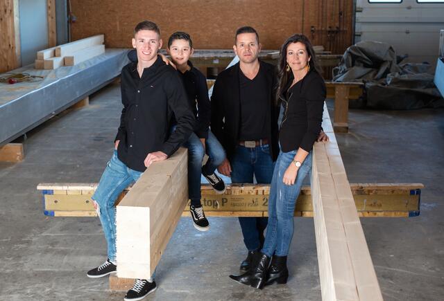 Familie Watz bildet ein kongeniales Quartett.