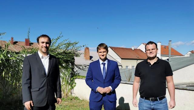 Friedrich Dechant, David Rein und Alexander Eckhardt. | Foto: SPÖ