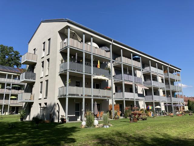 Schöner Wohnen: Das neue Wohnhaus in der Schubertgasse am Schirmitzbühel. An einem vierten Wohnhaus wird geplant.