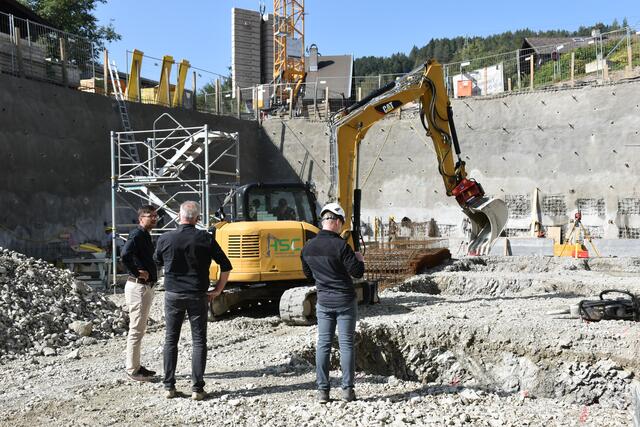 Im neu entstehenden NHT-Gebäude entstehen 12 Wohnungen.  | Foto: Lair