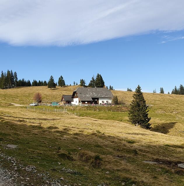 Die Schwanberger Brendlhütte, wie sie sich heute den Besuchern bzw. Wanderern präsentiert. | Foto: Günther Koch