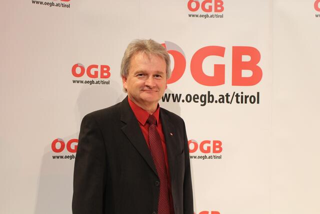 Herbert Frank, Regionalvorsitzender ÖGB Tiroler Oberland | Foto: ÖGB Tirol