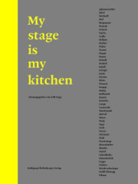 Das etwas andere Kochbuch "My stage is my kitchen" ist ab sofort im Buchhandel erhältlich.