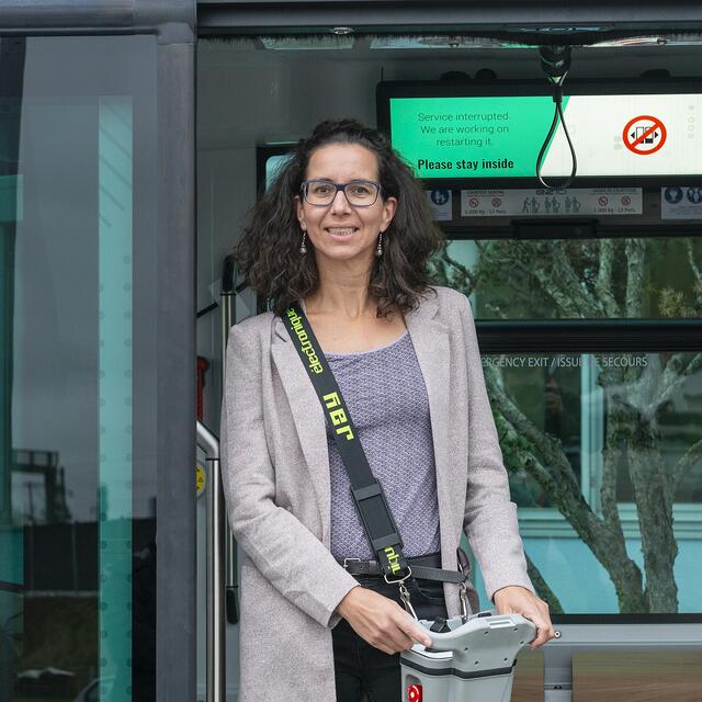 Cornelia Zankl von Salzburg Research. | Foto: Commend International, Alexander Struber