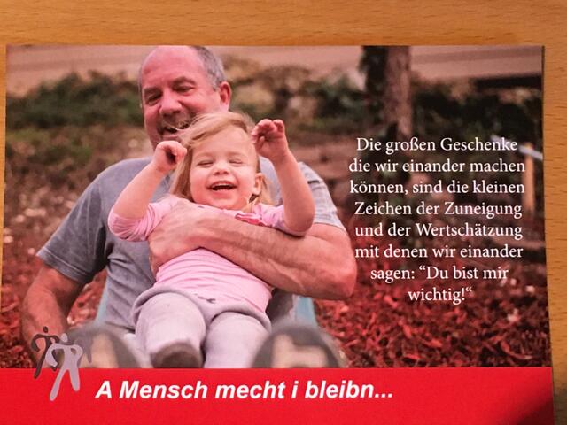 Über eine Karte mit ein paar liebevollen Zeilen im Postkasten freut sich jeder – egal ob Familienmitglied, Freund oder Nachbar. | Foto: Sozialsprengel Oberes Mühlviertel
