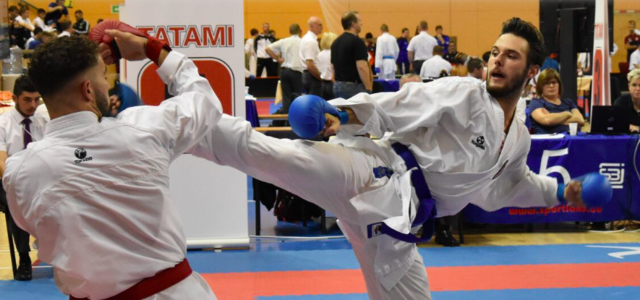 Die hohen spektakulären Beintechniken von Niklas Hörmann zollten ihren Tribut. | Foto: KK