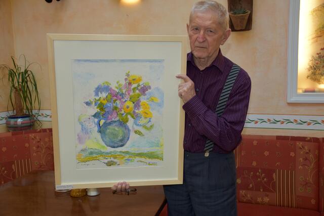 Ehemaliger Schuldirektor und Maler Alois Buchberger, St. Thomas am Blasenstein, verstorben. | Foto: Robert Zinterhof