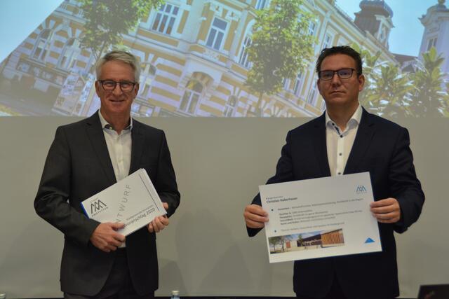 Josef Bichler und Christian Haberhauer.