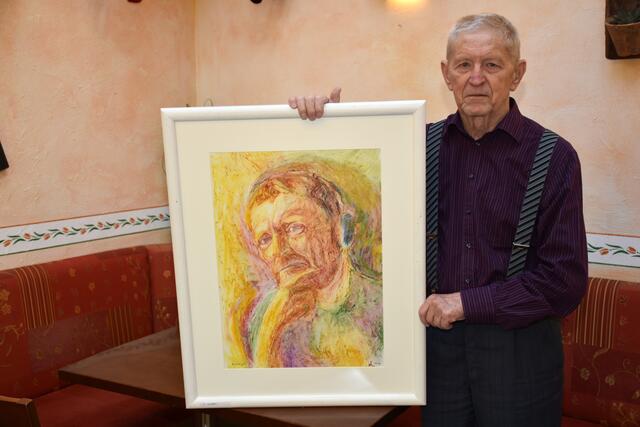Ehemaliger Schuldirektor und Maler Alois Buchberger, St. Thomas am Blasenstein, verstorben. | Foto: Robert Zinterhof