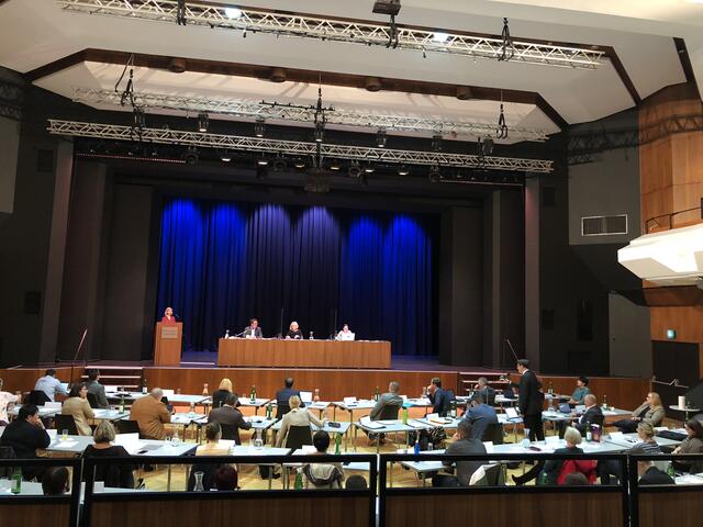 Gemeinderatssitzung in Amstetten