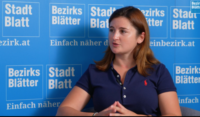 Marlene Svazek, Landesparteiobfrau der Salzburger FPÖ.