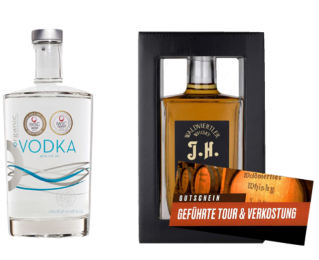 Drinks & Eintrittstickets bringt dir deine Whiskey & Vodka nach Hause. Außerdem gibt's Tickets für eine Whiskey-Verkostung.