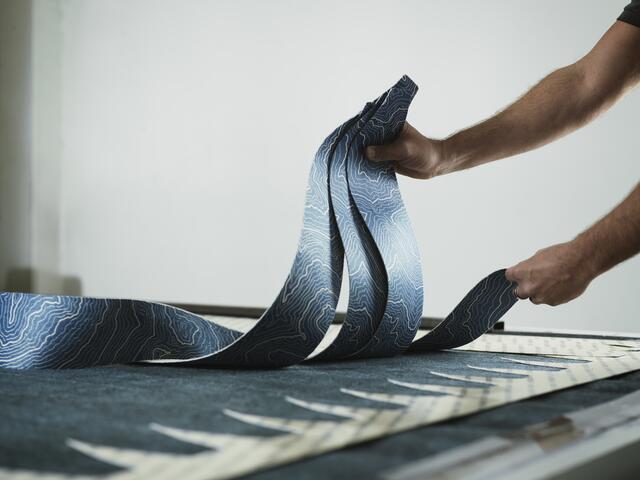Die Steigfelle aus Mils mit der innovativen Schmelzklebertechnologie werden von Kunden auf der ganzen Welt geschätzt.
